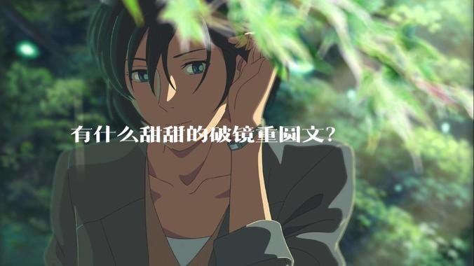 有什么甜甜的破镜重圆文？